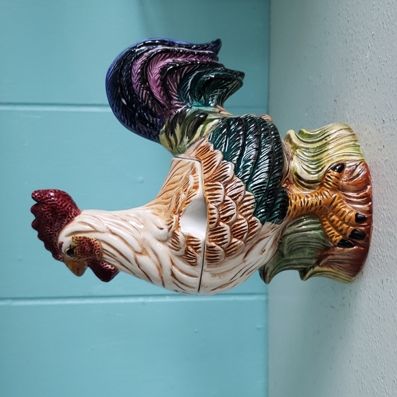 Young's Heartfelt Kitchen Creations Rooster Sugar Bowl - Picture 3 of 7